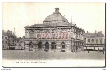 CPA Saint Omer L Hotel de Ville