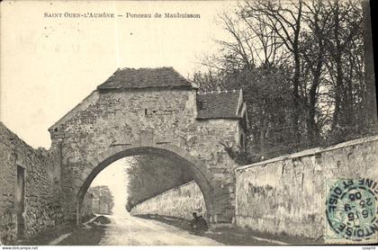 CPA Saint Ouen L Aumone Ponceau de Maubuisson