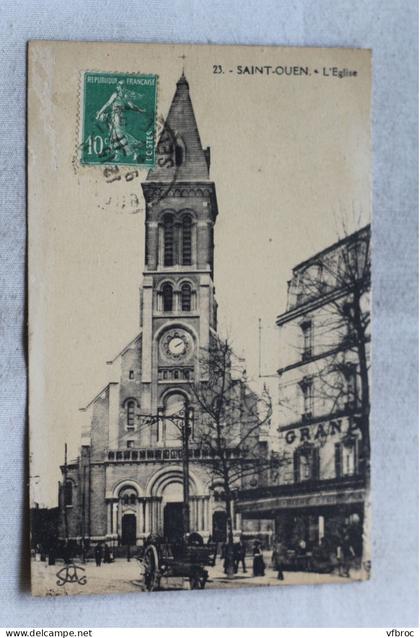 Saint Ouen, l'église, Seine saint Denis 93