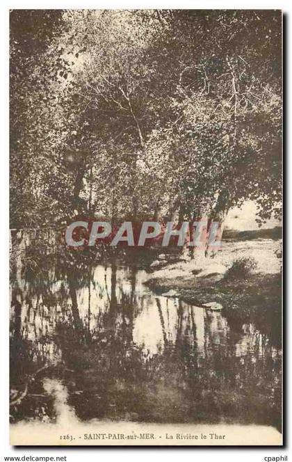 CPA Saint Pair sur Mer La Riviere le Thar