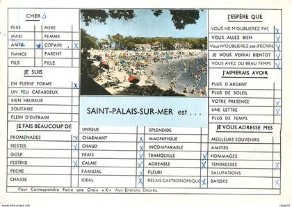 CPM Saint Palais sur Mer