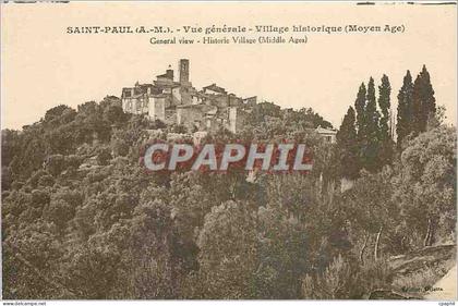 CPA Saint Paul Vue generale Village Historique Moyen Age