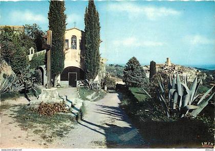 Carte Postale - 06 - Saint Paul de Vence - La Chapelle Notre-Dame-de-la-Gardette - Vue générale de Saint-Paul - CPM - Ca