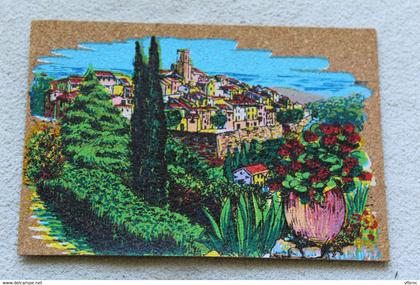Cpm en liège, Saint Paul de Vence, Alpes maritimes 06