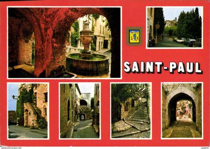 CPSM Saint Paul de Vence souvenir de Saint Paul de Vence