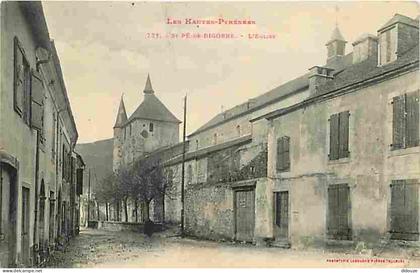 65 - Saint Pé de Bigorre - L'Eglise - CPA - Voir Scans Recto-Verso