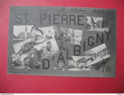 Carte  - Souvenir de Saint Pierre d'Albigny 1905