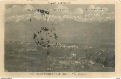 CPA Savoie tourisme Saint Pierre d'Albigny vue generale
