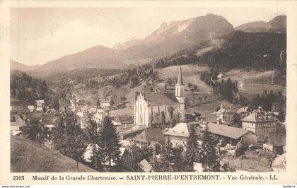 SAINT PIERRE D'ENTREMONT : VUE GENERALE