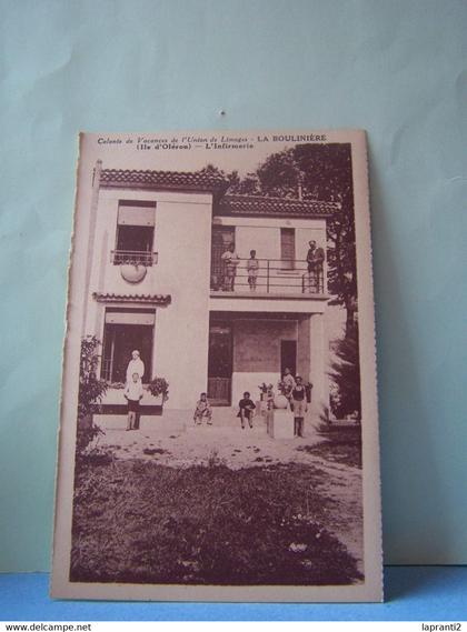 SAINT-PIERRE-D'OLERON (CHARENTE MARITIME) COLONIE DE VACANCES DE L'UNION DE LIMOGES. LA BOULINIERE. L'INFIRMERIE.