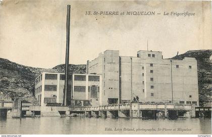 CPA Saint-Pierre-et-Miquelon Le Frigorifique