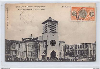 SAINT PIERRE & MIQUELON - La nouvel église en béton armé - Ed. A.M. Bréhier 64