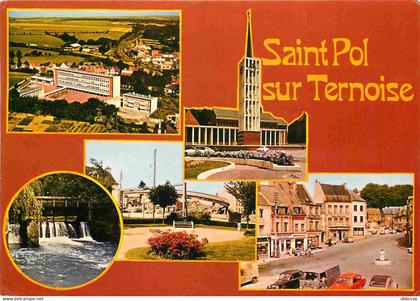 Carte Postale - 62 - Saint Pol sur Ternoise - Multivues - Automobiles - CPM - Voir Scans Recto-Verso - Poscard - Carta P