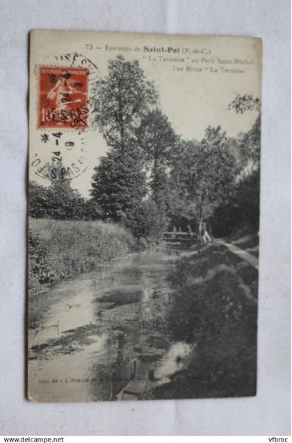 environs de Saint Pol, la ternoise au petit saint Michel, Pas de Calais 62