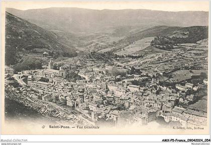 AMXP5-0381-34 - SAINT-PONS - vue générale