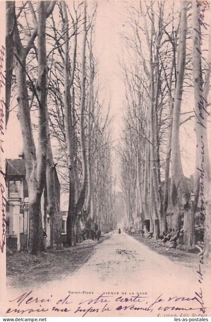 34 SAINT PONS DE THOMIERES AVENUE DE LA GARE