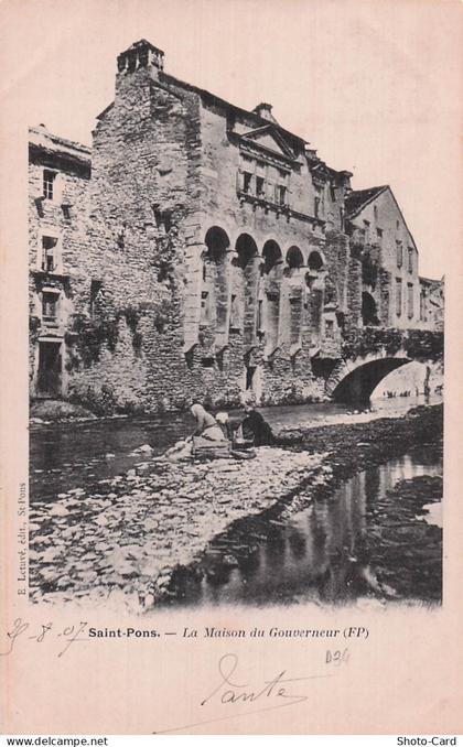 34 SAINT PONS DE THOMIERES LA MAISON DU GOUVERNEUR
