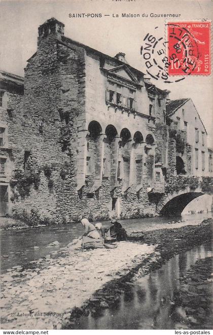 34 SAINT PONS DE THOMIERES LA MAISON DU GOUVERNEUR