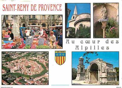 Carte Postale - 13 - Saint Remy de Provence - Multivues - Blasons - CPM - Voir Scans Recto-Verso - Poscard - Carta Posta
