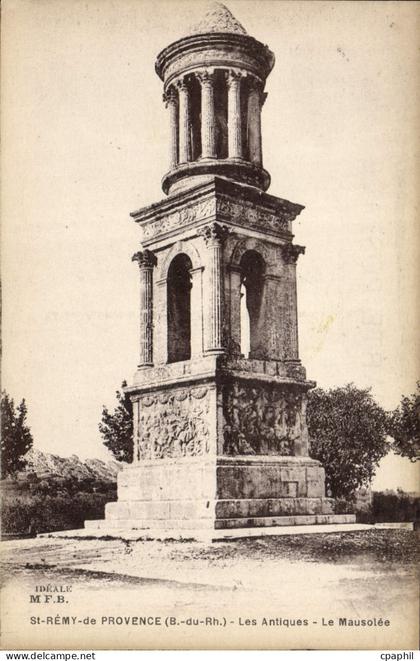 CPA Saint Remy De Provence Le Mausolee