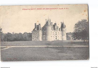 Château de SAINT REMY EN BOUZEMONT -n état