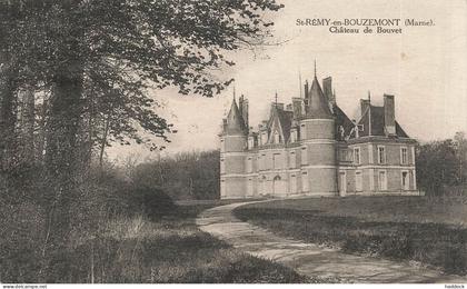 SAINT REMY EN BOUZEMONT - CHATEAU DE BOUVET