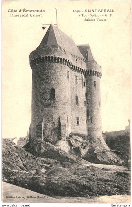 CPA Carte postale France Saint Servan  Tour Solidor   VM63782