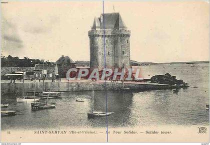 CPA Saint Servan Ille et Vilaine La Tour Solidor