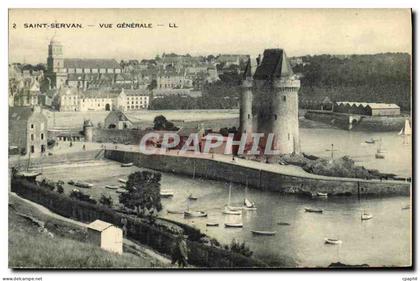 CPA Saint Servan Vue generale