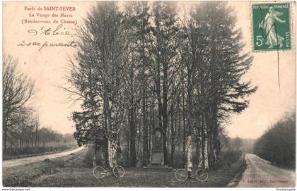 CPA Carte Postale France  Saint-Sever Forêt La Vierge des Mares 1914  VM78395