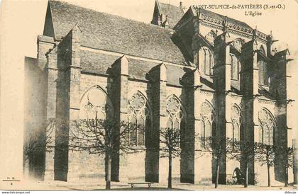 Carte Postale - 91 - Saint Sulpice de Favières - L'Eglise - CPA - Voir Scans Recto-Verso - Poscard - Carta Postal -  Pos
