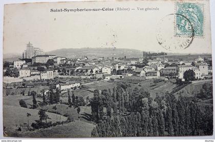 VUE GÉNÉRALE - SAINT-SYMPHORIEN sur COISE