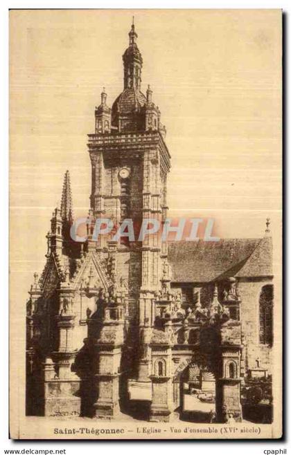 CPA Saint Thegonnec L Eglise Vue d ensemble (XVI sicele)