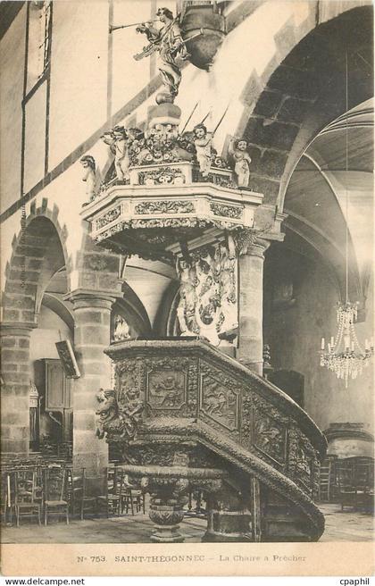 CPA Saint Thegonnec la chaire a Precher