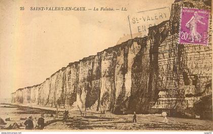 CPA Saint Valery en Caux la Falaise
