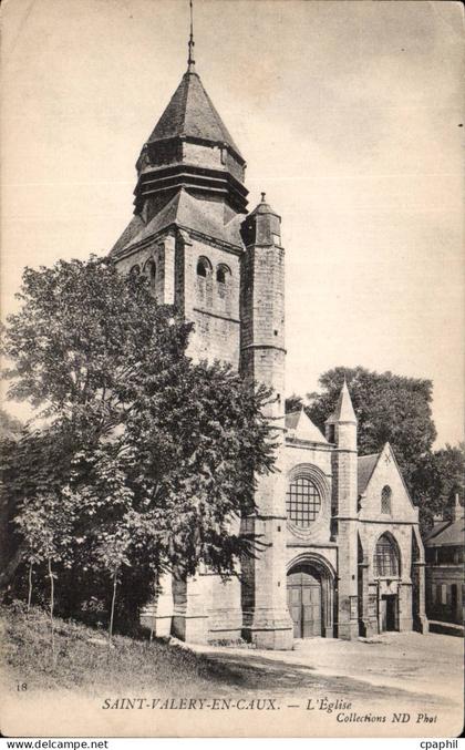 Saint Valery en Caux - L Eglise - CPA