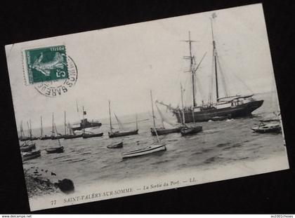 80  Saint-Valéry-sur-Somme   La sortie du Port