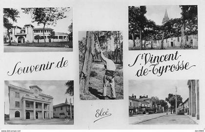 Souvenir de SAINT-VINCENT-de-TYROSSE (Landes) - Vues multiples - Résinier