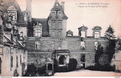 29 -  Saint Vougay -  chateau de Kerjean - lot 2 cartes