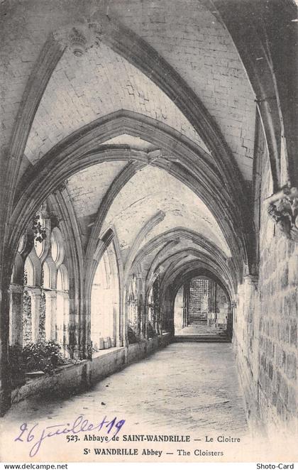 76 SAINT WANDRILLE RANCON ABBAYE DE SAINT WANDRILLE