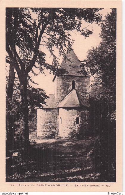 76 SAINT WANDRILLE RANCON ABBAYE DE SAINT WANDRILLE