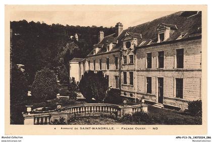 APNP13-1028-76 - ABBAYE DE SAINT-WANDRILLE-RANCON - Facade Ouest