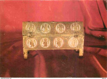 87 - Saint Yrieix la Perche - Coffret reliquaire en emaux de Limoges du 13e siècle - Art Religieux - CPM - Voir Scans Re