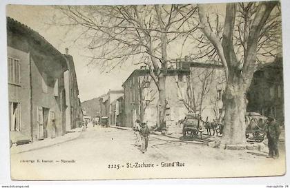 SAINT ZACHARIE GRANDE RUE