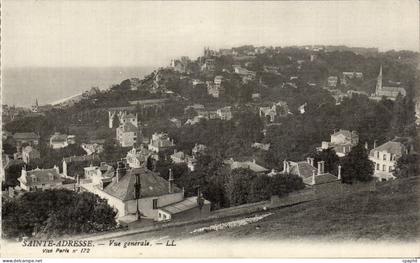 Sainte Adresse - Vue Generale CPA