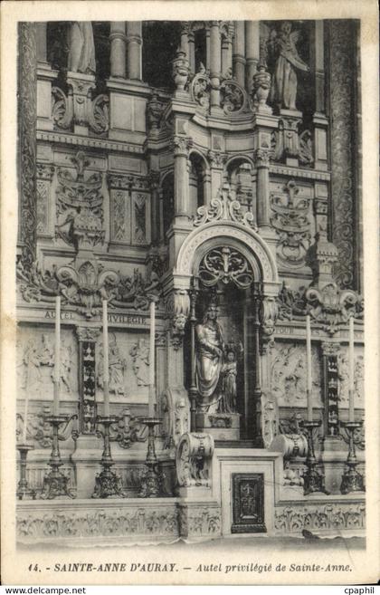 CPA Sainte Anne D'Auray Autel Privilegie de Sainte Anne