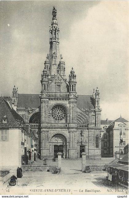 CPA Sainte Anne d'Auray La Basilique
