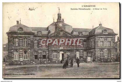 CPA L'Argonne Sainte Menehould L'Hotel De Ville