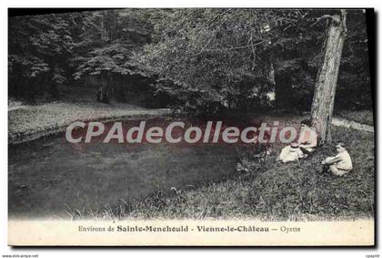 CPA Sainte Menehould Vienne Le Chateau Oyette