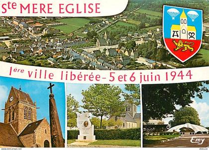 50 - Sainte Mère Eglise - Multivues - CPM - Voir Scans Recto-Verso